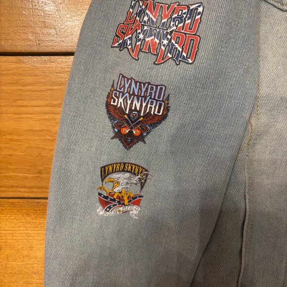 Youth Lynyrd Skynyrd Jean Jacket Medium - Picture 5 of 5